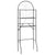 Toilet Rack Black 60x33x174 cm