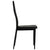 Dining Chairs 2 pcs Black Faux Leather