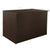 Garden Storage Box Brown 150x100x100 cm Poly Rattan
