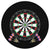 Professional Sisal Dartboard with 6 Darts and Surround