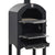 Charcoal Fired Outdoor Pizza Oven with Fireclay Stone