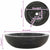 Sink 40x12 cm Marble Black