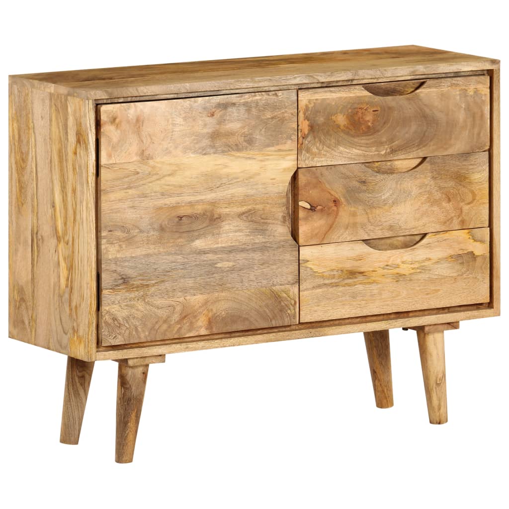 Sideboard Solid Mango Wood 90x30x69 cm