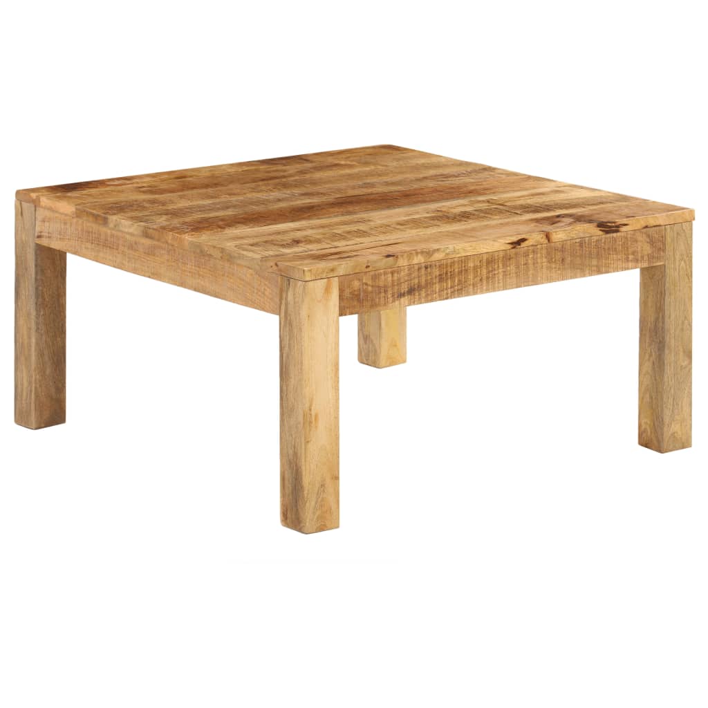 Coffee Table 80x80x40 cm Solid Mango Wood