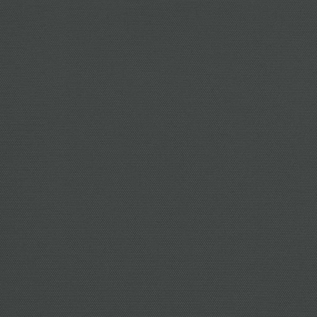 Garden Parasol with Aluminium Pole Anthracite 270x144 cm Half