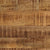Dining Table Solid Rough Mange Wood and Steel 120 cm