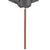 Garden Parasol with Wooden Pole 300 cm Anthracite