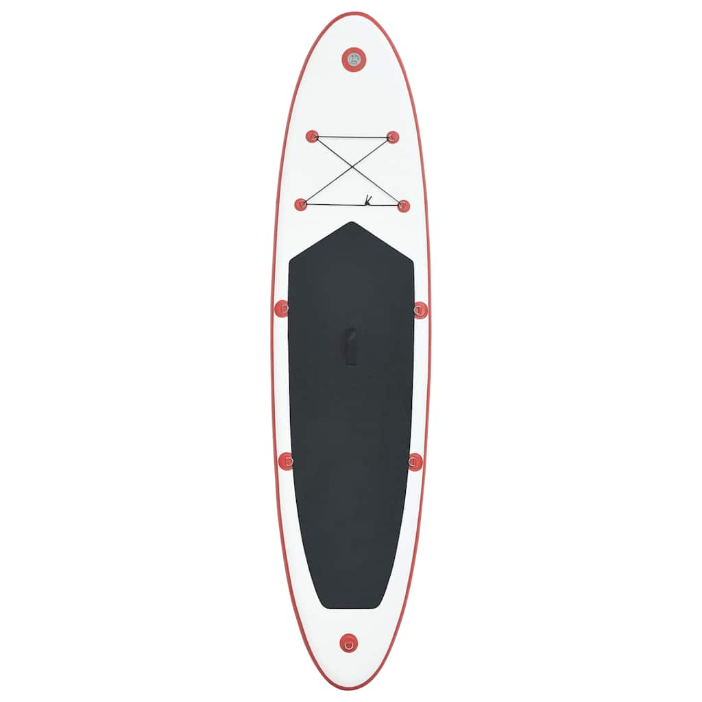 Inflatable Stand Up Paddleboard Set Red and White