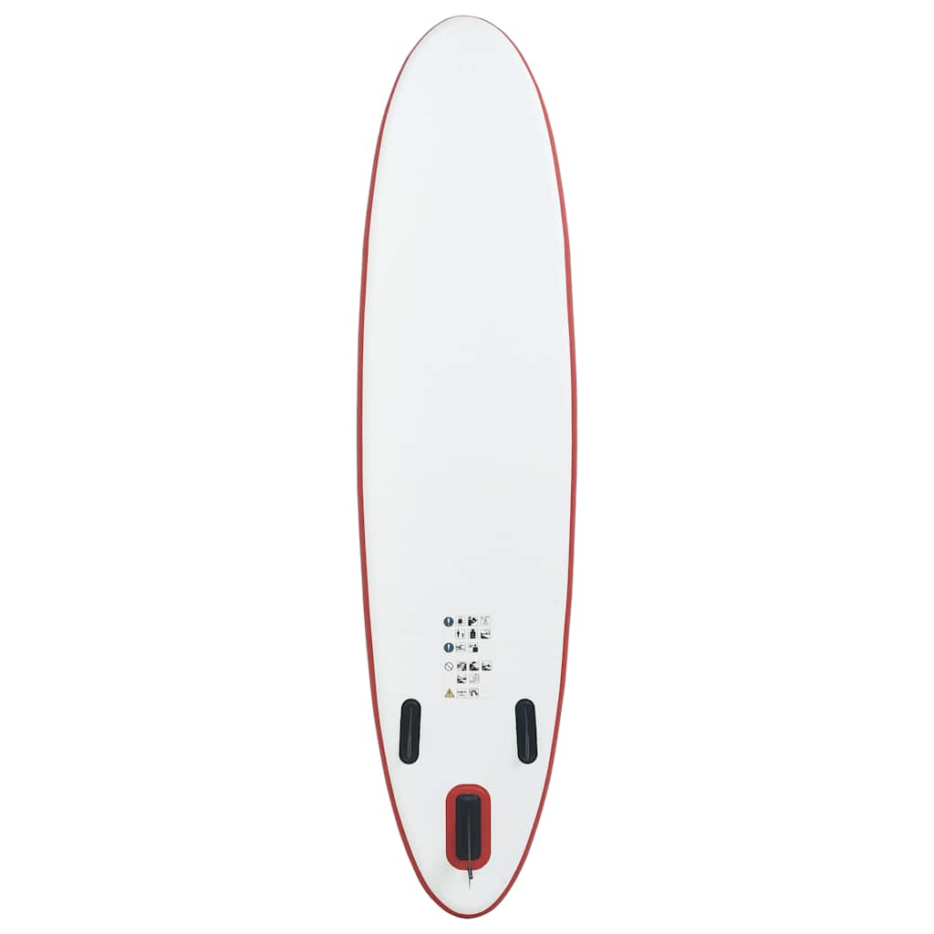 Inflatable Stand Up Paddleboard Set Red and White