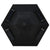 Outdoor Solar Lamps 3 pcs LED Black