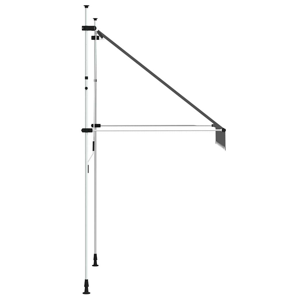 Manual Retractable Awning 150 cm Anthracite