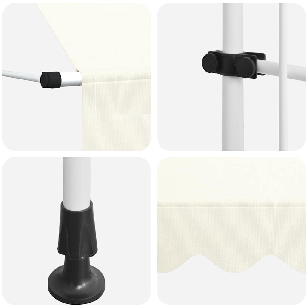Manual Retractable Awning 300 cm Cream