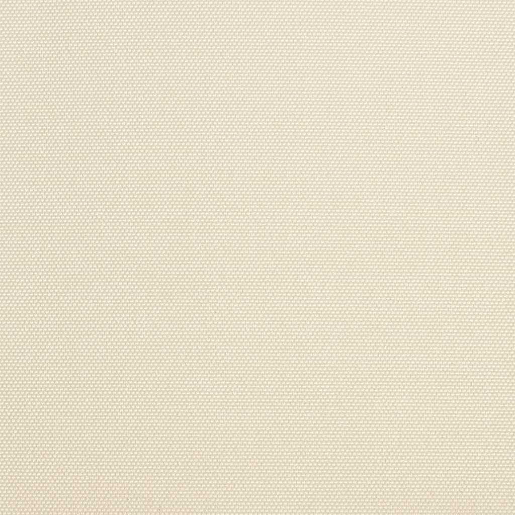 Awning Top Sunshade Canvas Cream 5x3 m
