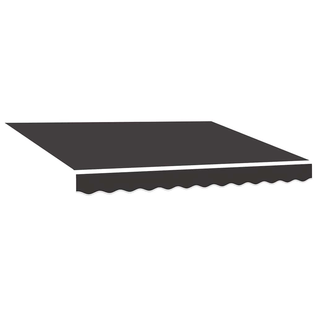 Awning Replacement Fabric Grey 350x250 cm Polyester