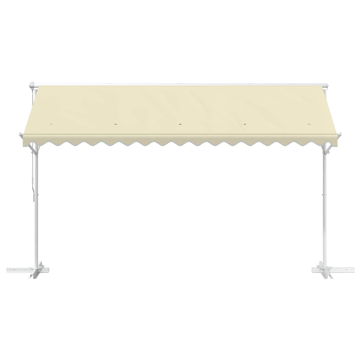 Free Standing Awning 4x3 m Cream