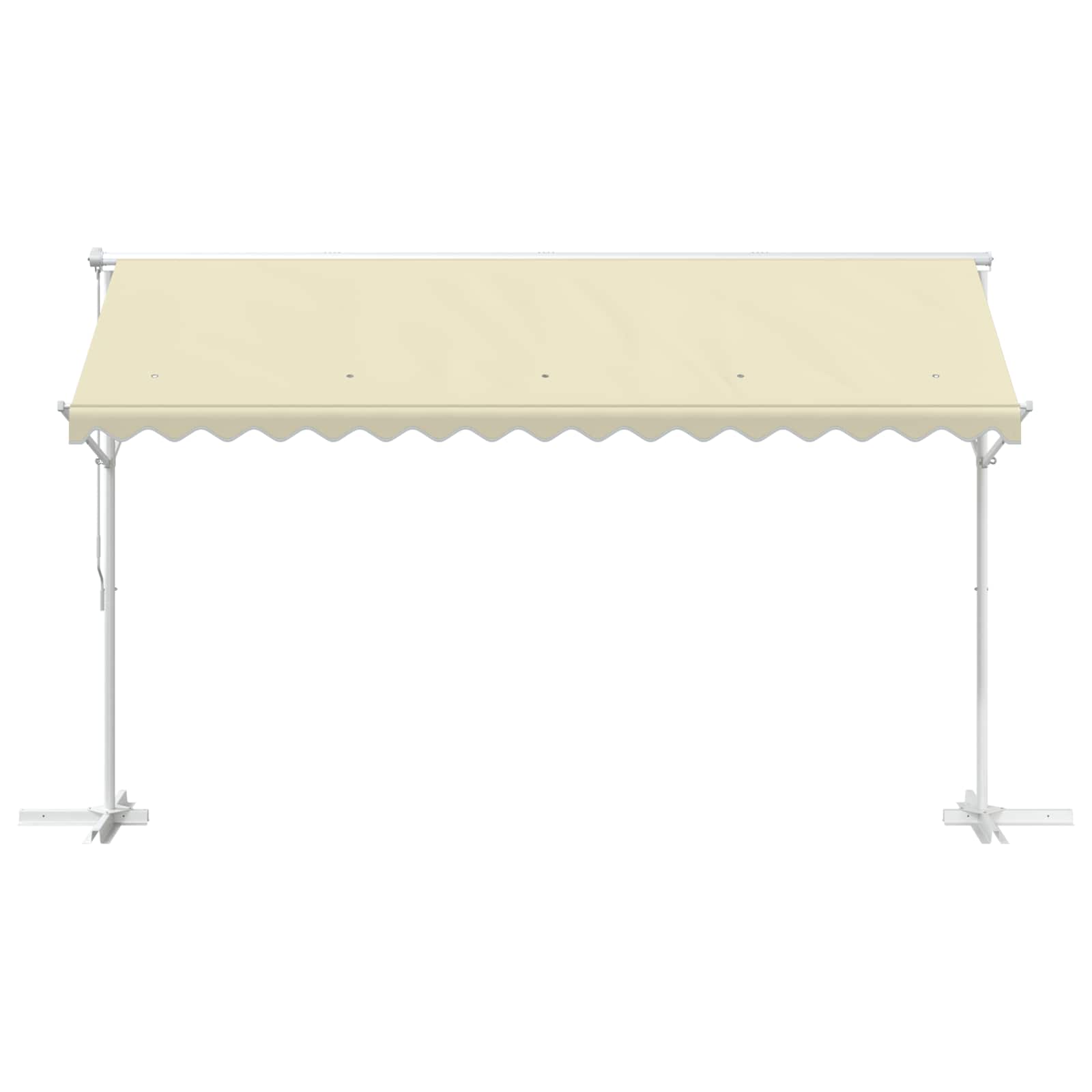 Free Standing Awning 4x3 m Cream