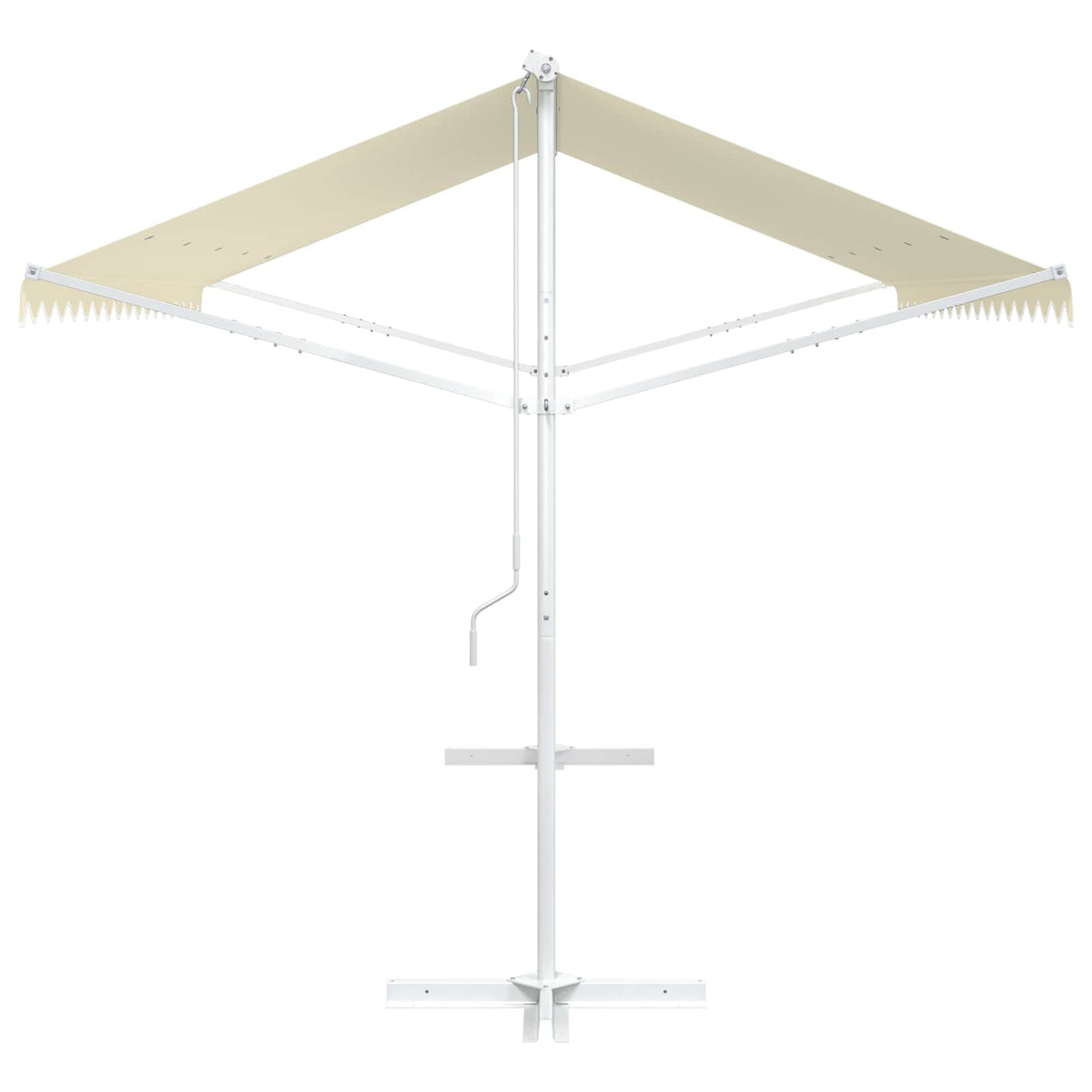 Free Standing Awning 4x3 m Cream