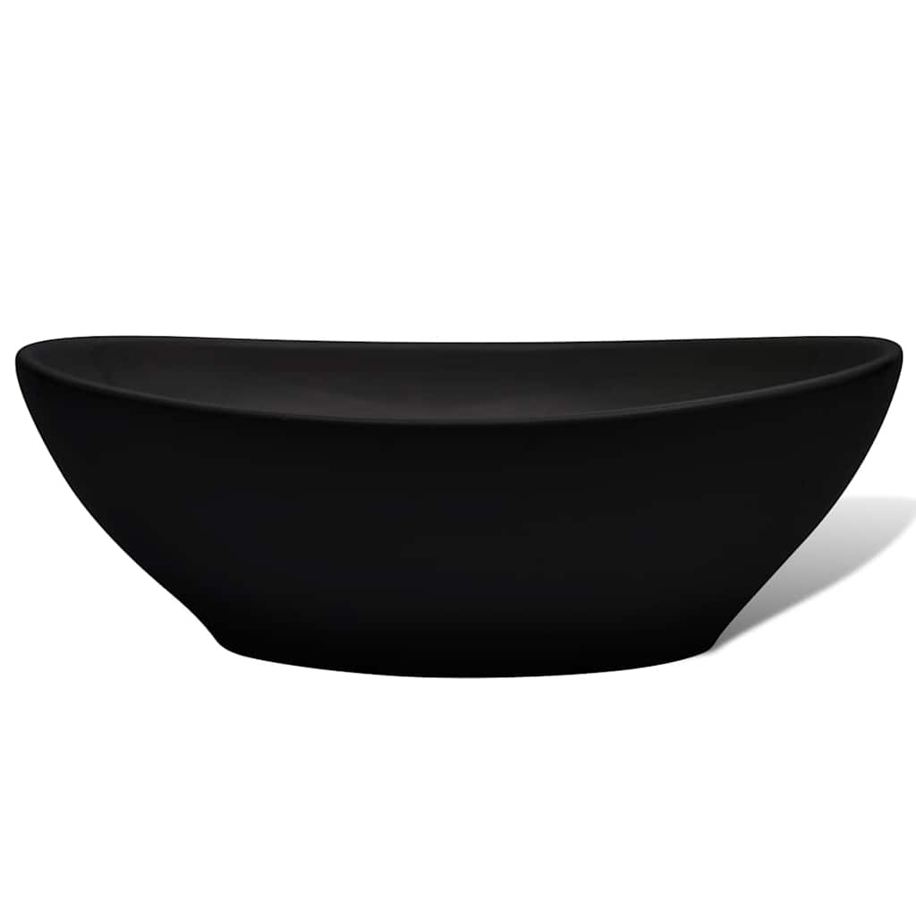 Ceramic Basin 40x33 cm Black