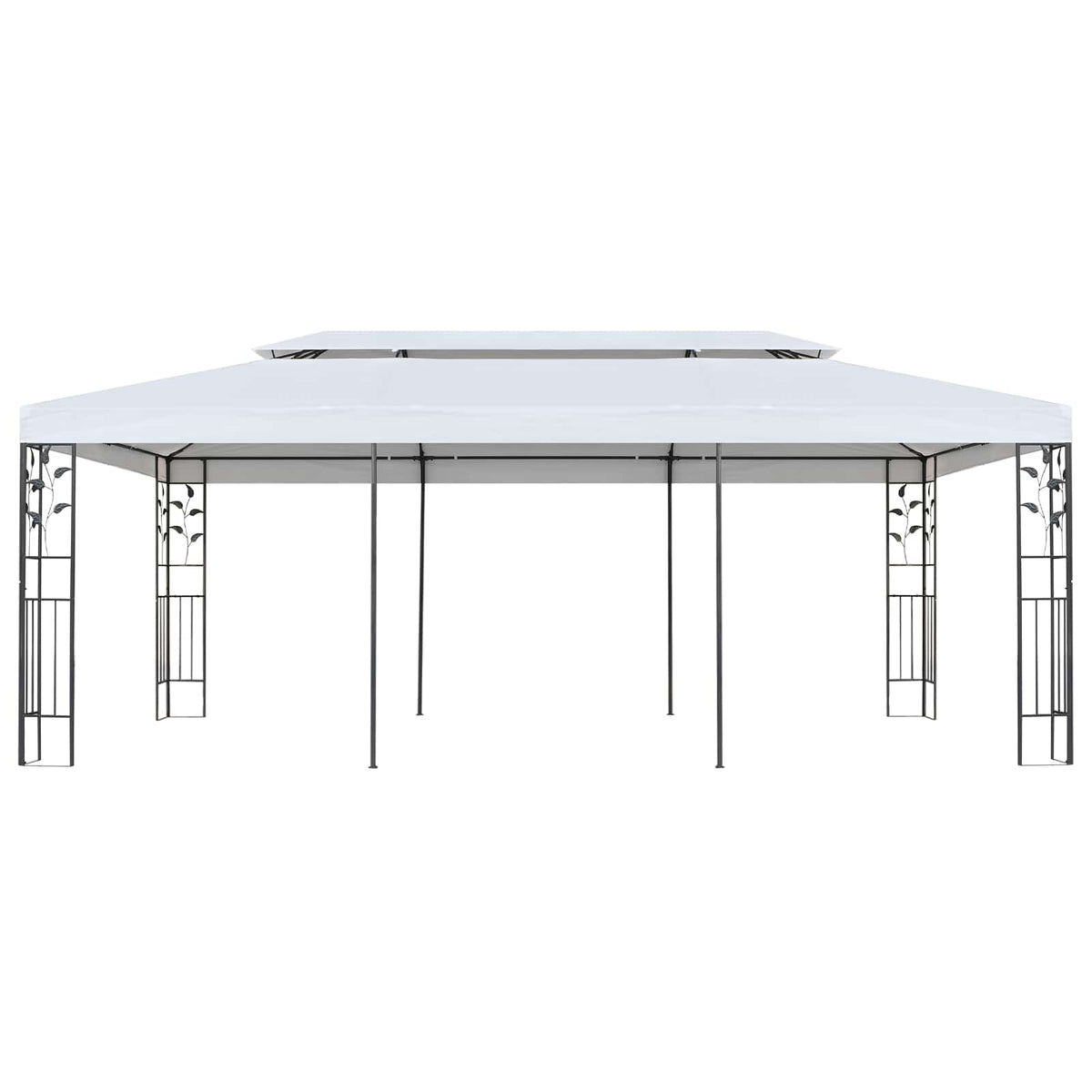 Gazebo Fabric White 300 x 600 cm Polyester