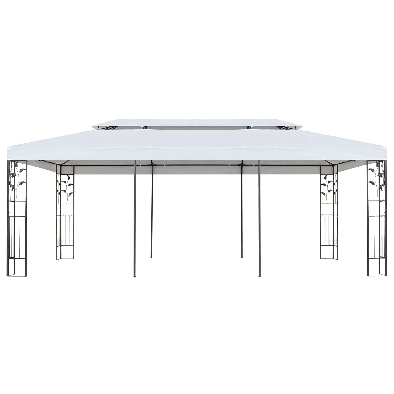 Gazebo Fabric White 300 x 600 cm Polyester