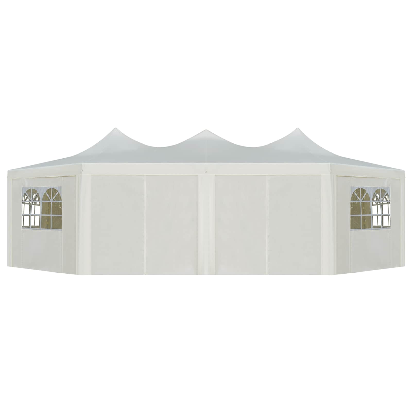 Gazebo fabric White 448 x 320 cm Polyester