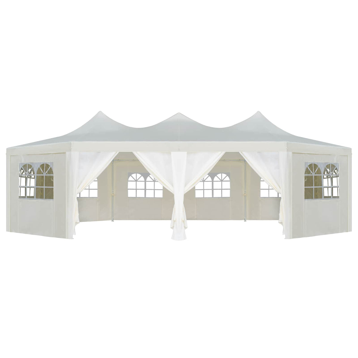 Gazebo fabric White 448 x 320 cm Polyester