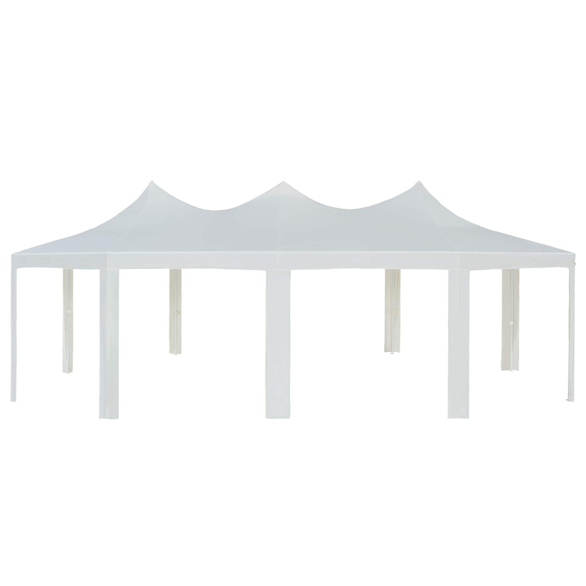 Gazebo fabric White 448 x 320 cm Polyester