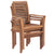 Stacking Dining Chairs 4 pcs Solid Teak