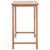 Garden Bar Table 120x65x110 cm Solid Teak Wood