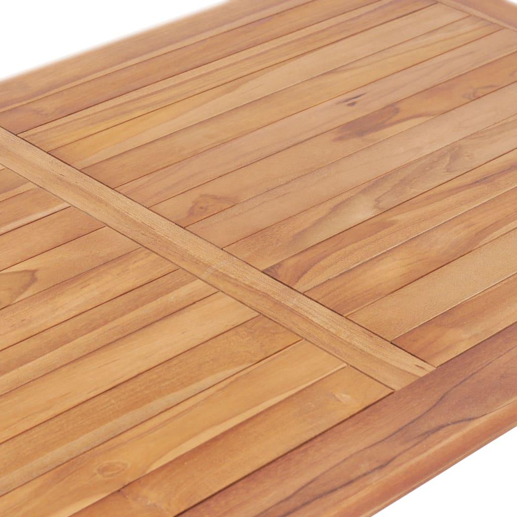 Garden Bar Table 120x65x110 cm Solid Teak Wood