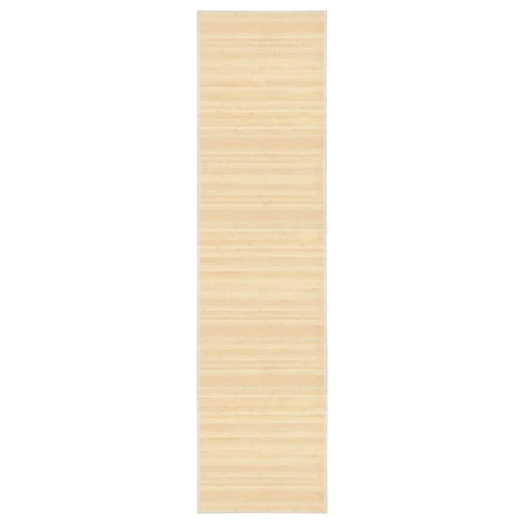 Rug Bamboo 80x300 cm Natural