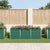 Garden Raised Bed Galvanised Steel 240x80x77 cm Green