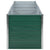 Garden Raised Bed Galvanised Steel 240x80x77 cm Green