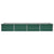 Garden Raised Bed Galvanised Steel 320x80x45 cm Green