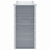 Garden Raised Bed Galvanised Steel 160x40x77 cm Grey