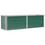 Garden Raised Bed Galvanised Steel 160x40x45 cm Green