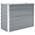 Garden Raised Bed Galvanised Steel 100x40x77 cm Grey