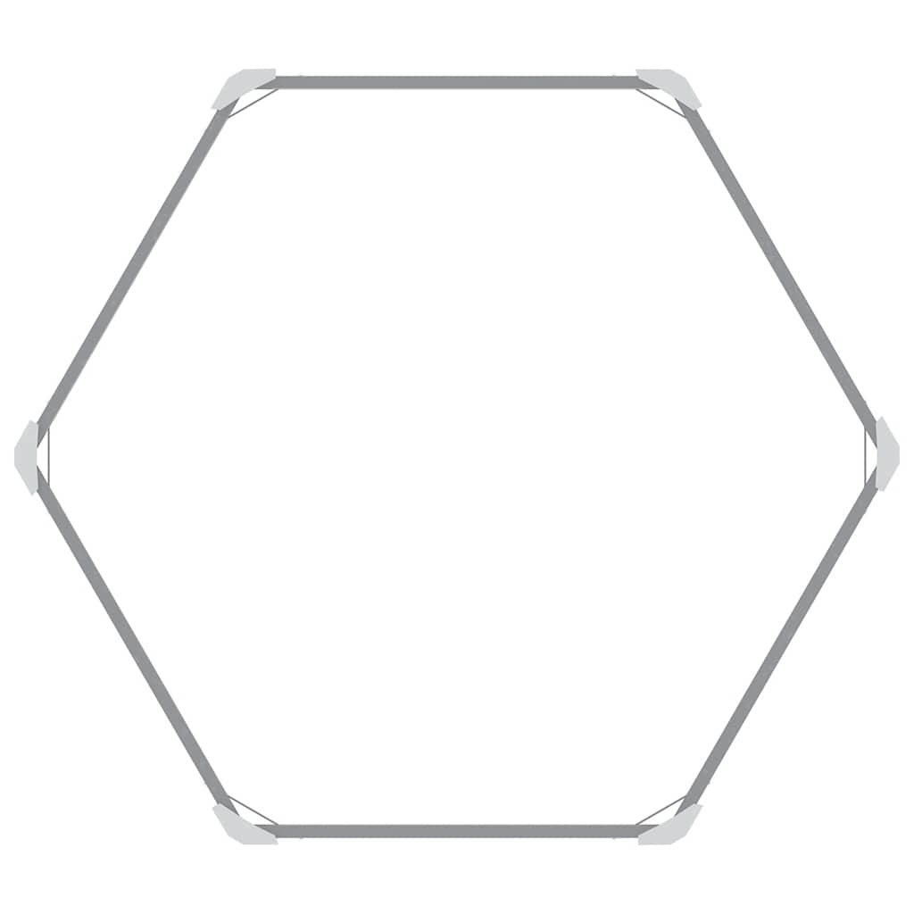 Garden Raised Bed Galvanised Steel 129x129x77 cm Green