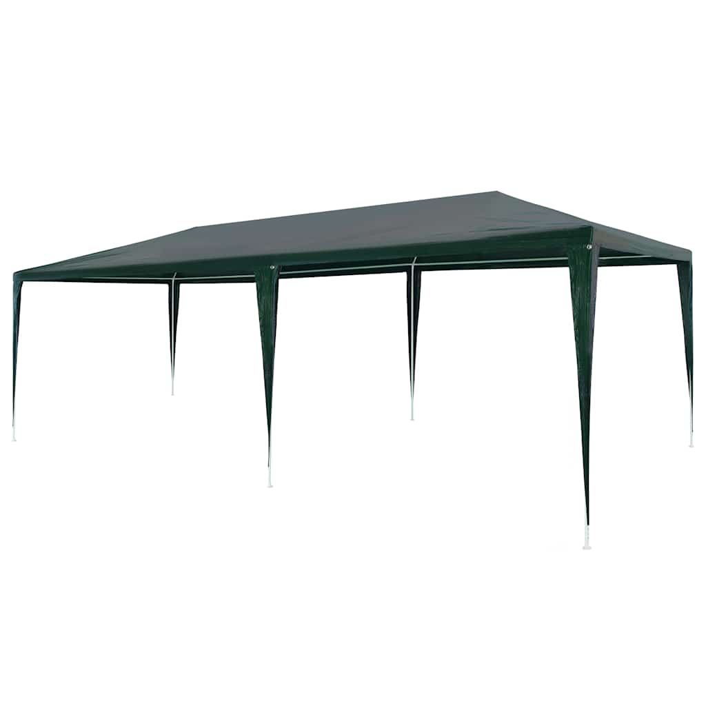 Party Tent 3x6 m PE Green
