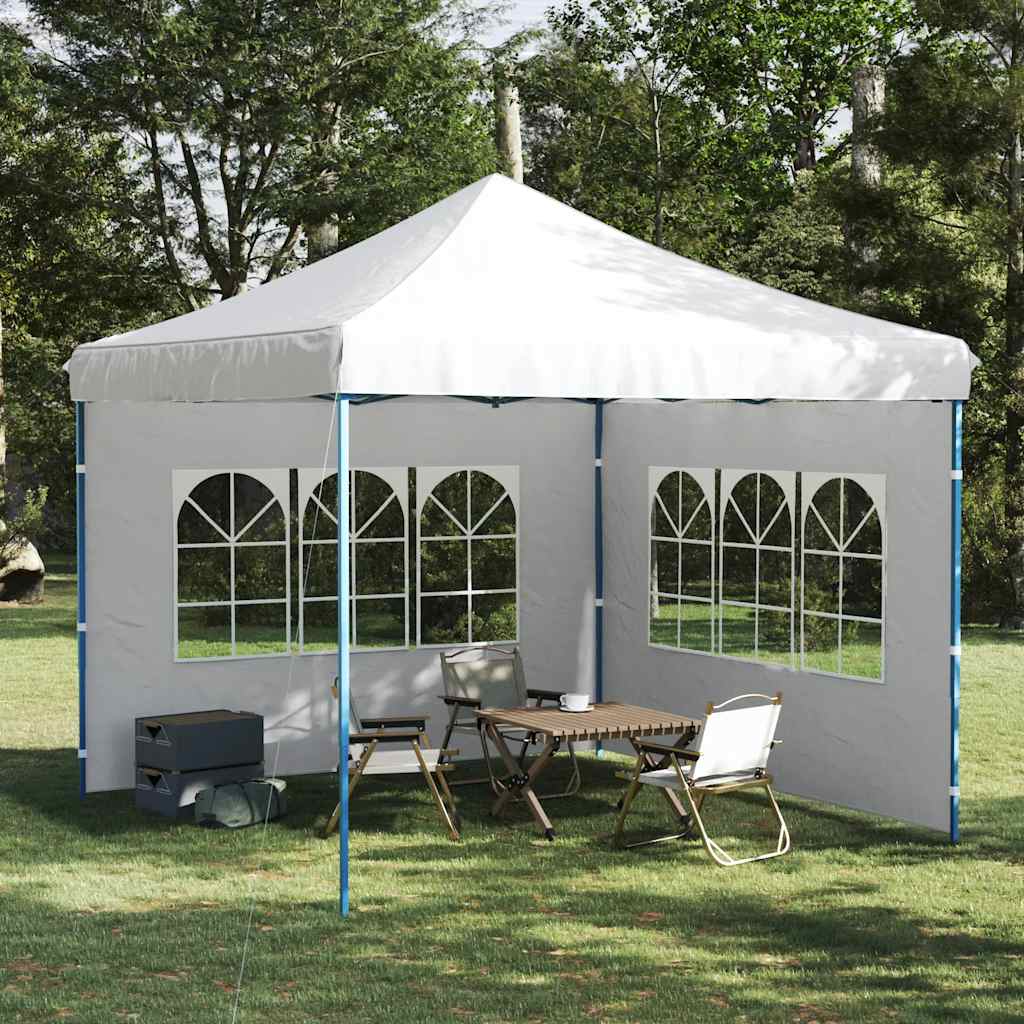 Party Tent Sidewall 2 pcs with Window PE White
