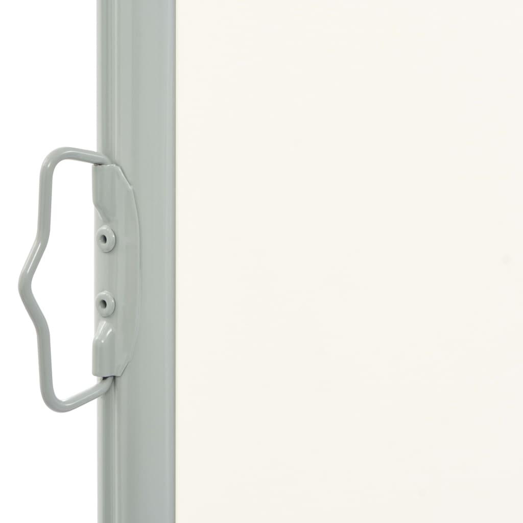 Patio Retractable Side Awning 120 x 300 cm Cream