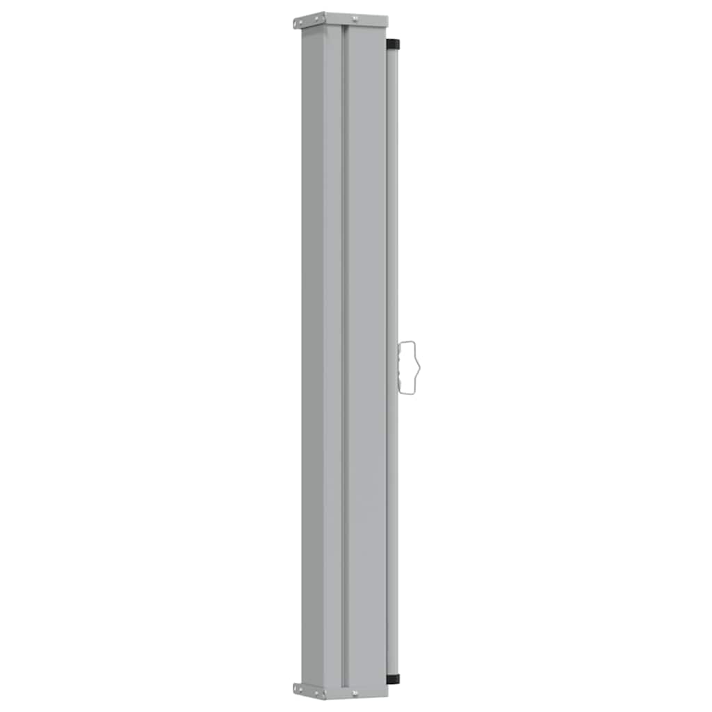 Patio Retractable Side Awning 120 x 300 cm Grey