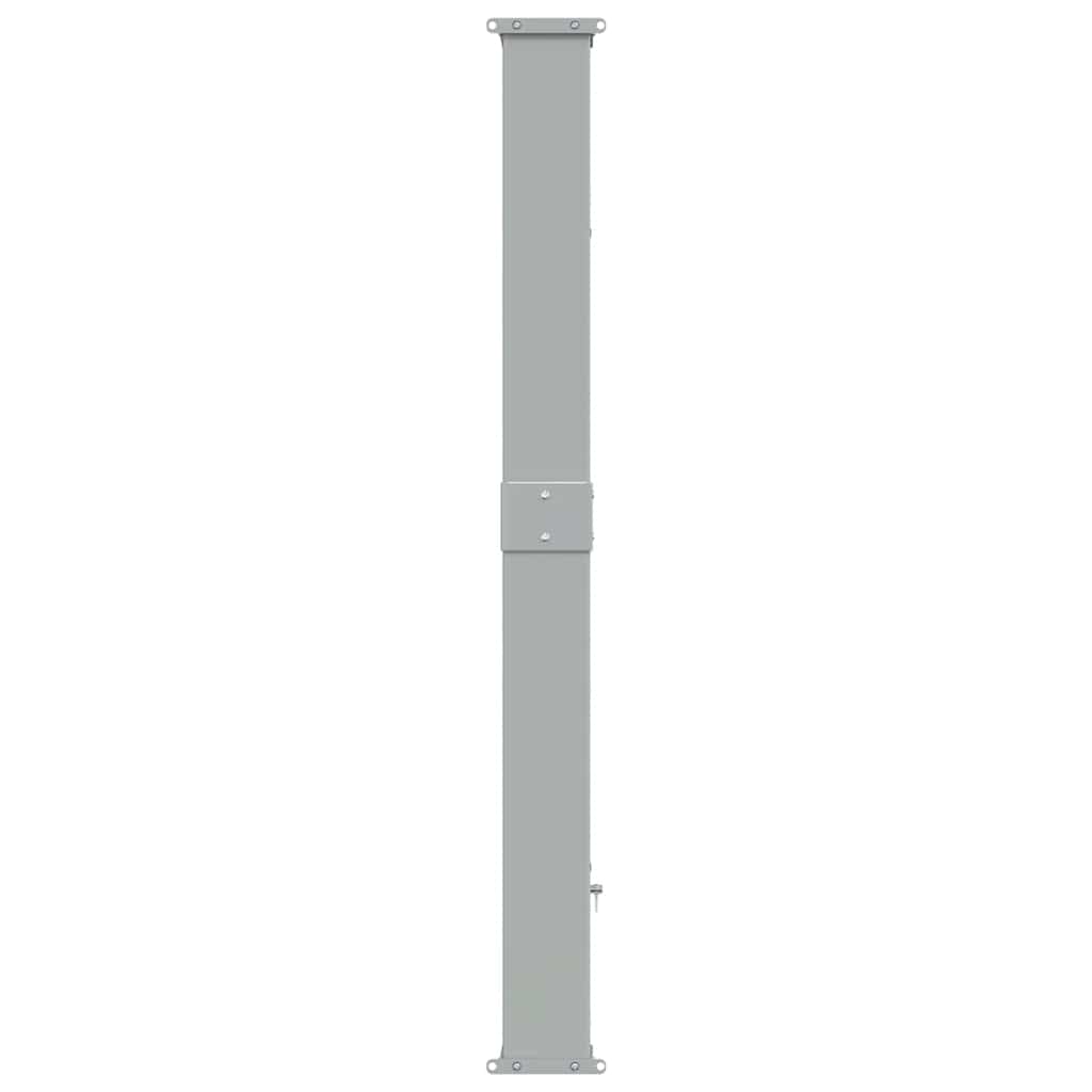 Patio Retractable Side Awning 140 x 300 cm Black