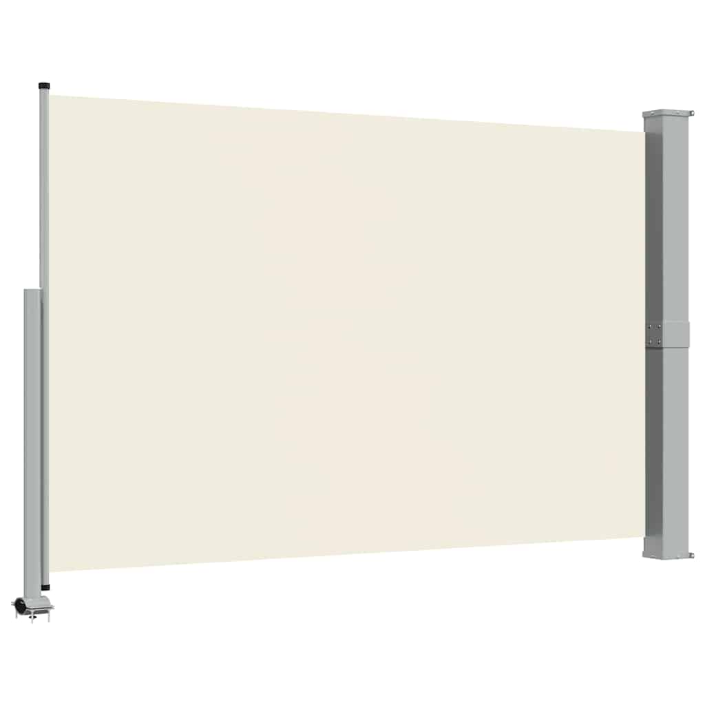 Patio Retractable Side Awning 160 x 300 cm Cream