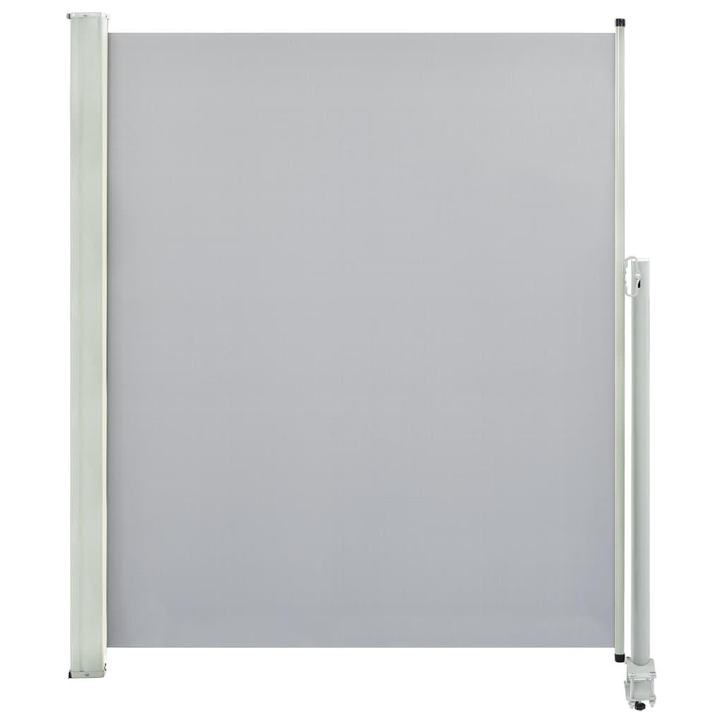 Patio Retractable Side Awning 160 x 300 cm Grey