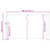 Retractable Side Awning 120 x 300 cm Cream