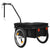 Bike Trailer/Hand Wagon 155x60x83 cm Steel Black