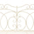 Garden Bench 104 cm Iron Antique White