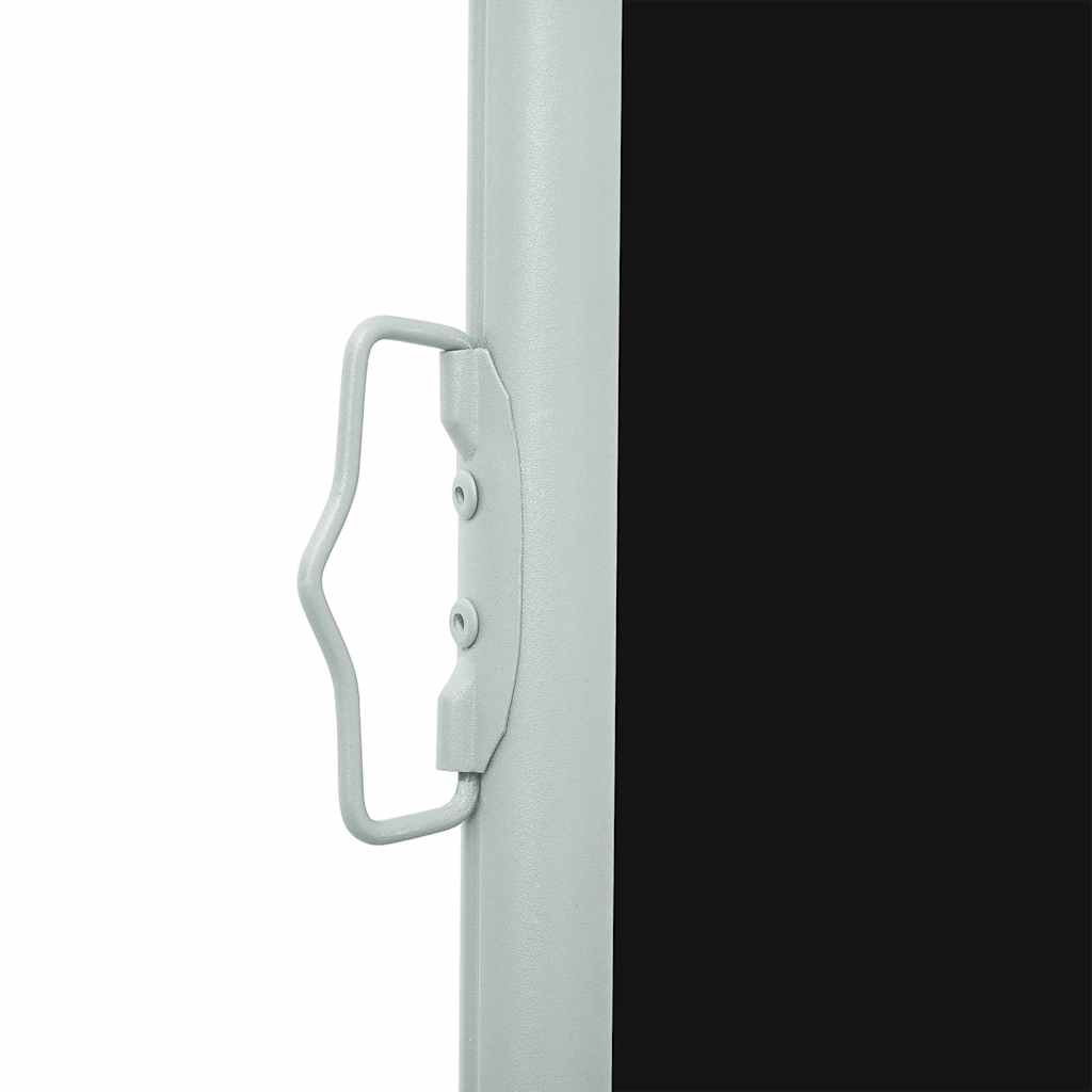 Retractable Side Awning 160 x 500 cm Black