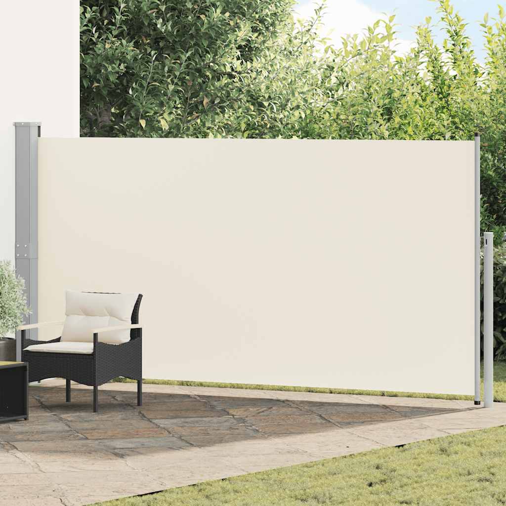 Retractable Side Awning 160 x 500 cm Cream